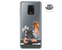 Funda Gel Transparente para Xiaomi Redmi Note 9S / Note 9 Pro diseño Avestruz Dibujos