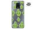 Funda Gel Transparente para Xiaomi Redmi Note 9S / Note 9 Pro diseño Cactus Dibujos