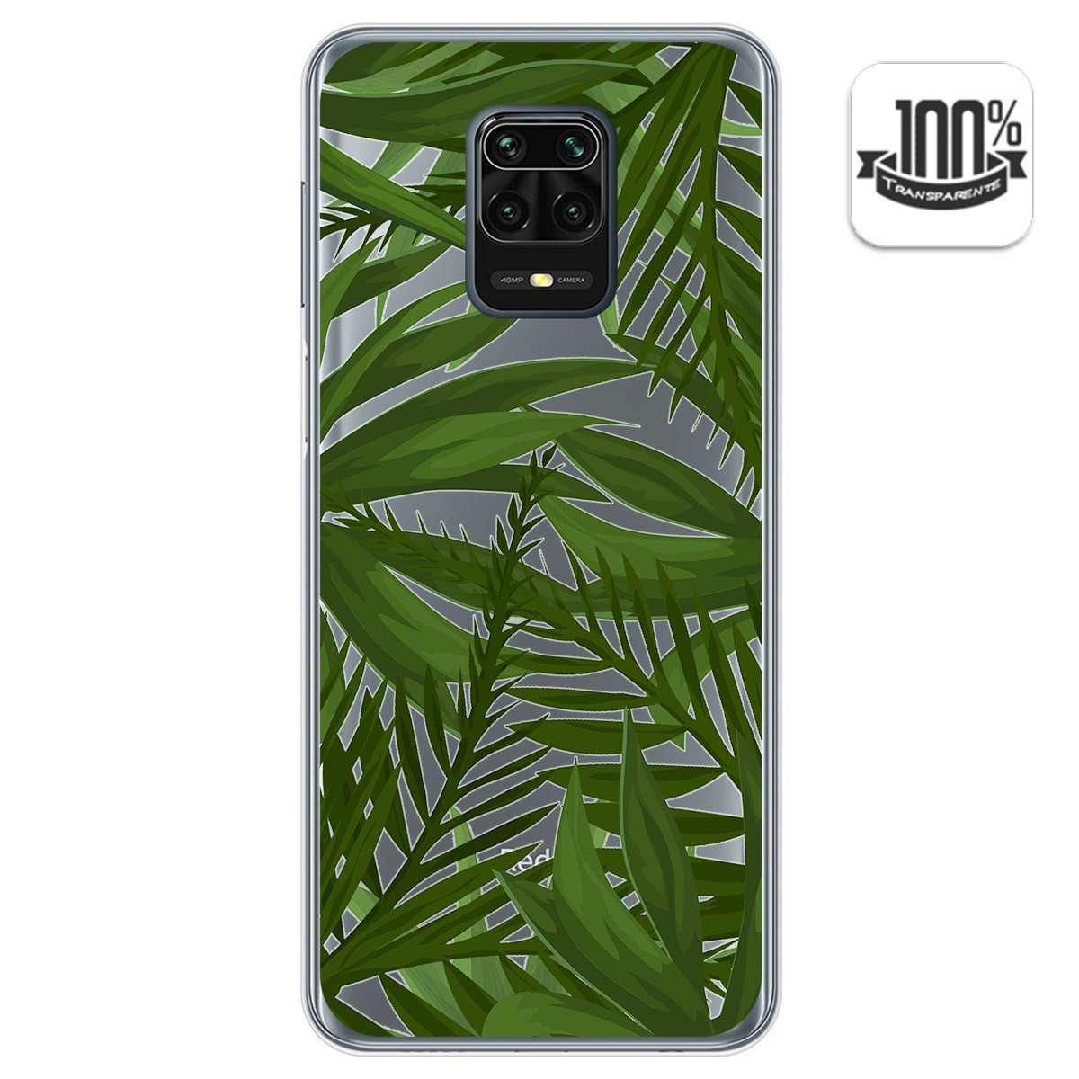 Funda Gel Transparente para Xiaomi Redmi Note 9S / Note 9 Pro diseño Jungla Dibujos