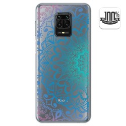 Funda Gel Transparente para Xiaomi Redmi Note 9S / Note 9 Pro diseño Mandala Dibujos