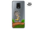 Funda Gel Transparente para Xiaomi Redmi Note 9S / Note 9 Pro diseño Mono Dibujos