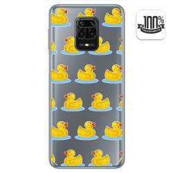 Funda Gel Transparente para Xiaomi Redmi Note 9S / Note 9 Pro diseño Pato Dibujos