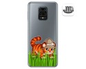 Funda Gel Transparente para Xiaomi Redmi Note 9S / Note 9 Pro diseño Tigre Dibujos