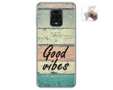 Funda Gel Tpu para Xiaomi Redmi Note 9S / Note 9 Pro diseño Madera 01 Dibujos