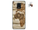 Funda Gel Tpu para Xiaomi Redmi Note 9S / Note 9 Pro diseño Madera 07 Dibujos