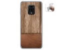 Funda Gel Tpu para Xiaomi Redmi Note 9S / Note 9 Pro diseño Madera 09 Dibujos
