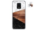 Funda Gel Tpu para Xiaomi Redmi Note 9S / Note 9 Pro diseño Mármol 11 Dibujos