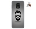 Funda Gel Tpu para Xiaomi Redmi Note 9S / Note 9 Pro diseño Barba Dibujos