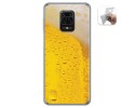 Funda Gel Tpu para Xiaomi Redmi Note 9S / Note 9 Pro diseño Cerveza Dibujos