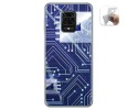 Funda Gel Tpu para Xiaomi Redmi Note 9S / Note 9 Pro diseño Circuito Dibujos