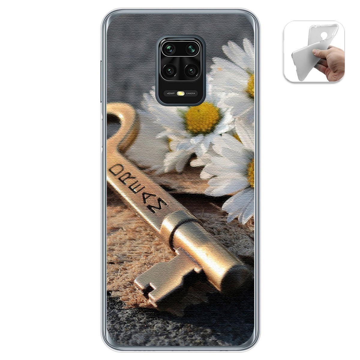Funda Gel Tpu para Xiaomi Redmi Note 9S / Note 9 Pro diseño Dream Dibujos