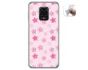 Funda Gel Tpu para Xiaomi Redmi Note 9S / Note 9 Pro diseño Flores Dibujos