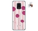 Funda Gel Tpu para Xiaomi Redmi Note 9S / Note 9 Pro diseño Flores Vintage Dibujos