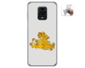 Funda Gel Tpu para Xiaomi Redmi Note 9S / Note 9 Pro diseño Leones Dibujos