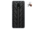 Funda Gel Tpu para Xiaomi Redmi Note 9S / Note 9 Pro diseño Neumatico Dibujos