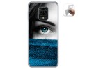 Funda Gel Tpu para Xiaomi Redmi Note 9S / Note 9 Pro diseño Ojo Dibujos