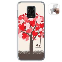 Funda Gel Tpu para Xiaomi Redmi Note 9S / Note 9 Pro diseño Pajaritos Dibujos