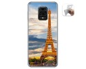 Funda Gel Tpu para Xiaomi Redmi Note 9S / Note 9 Pro diseño Paris Dibujos