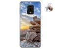 Funda Gel Tpu para Xiaomi Redmi Note 9S / Note 9 Pro diseño Sunset Dibujos