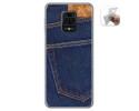 Funda Gel Tpu para Xiaomi Redmi Note 9S / Note 9 Pro diseño Vaquero Dibujos