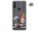 Funda Gel Transparente para Alcatel 1S 2020 / 3L 2020 diseño Avestruz Dibujos
