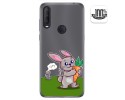 Funda Gel Transparente para Alcatel 1S 2020 / 3L 2020 diseño Conejo Dibujos