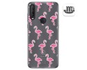 Funda Gel Transparente para Alcatel 1S 2020 / 3L 2020 diseño Flamenco Dibujos