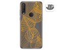 Funda Gel Transparente para Alcatel 1S 2020 / 3L 2020 diseño Hojas Dibujos