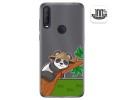 Funda Gel Transparente para Alcatel 1S 2020 / 3L 2020 diseño Panda Dibujos