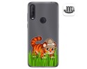 Funda Gel Transparente para Alcatel 1S 2020 / 3L 2020 diseño Tigre Dibujos