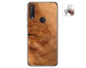 Funda Gel Tpu para Alcatel 1S 2020 / 3L 2020 diseño Madera 04 Dibujos