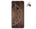 Funda Gel Tpu para Alcatel 1S 2020 / 3L 2020 diseño Madera 06 Dibujos