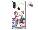 Funda Gel Tpu para Alcatel 1S 2020 / 3L 2020 diseño Café Dibujos