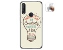 Funda Gel Tpu para Alcatel 1S 2020 / 3L 2020 diseño Creativity Dibujos