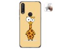 Funda Gel Tpu para Alcatel 1S 2020 / 3L 2020 diseño Jirafa Dibujos