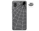 Funda Gel Transparente para Alcatel 1B 2020 diseño Araña Dibujos
