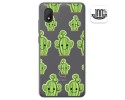 Funda Gel Transparente para Alcatel 1B 2020 diseño Cactus Dibujos