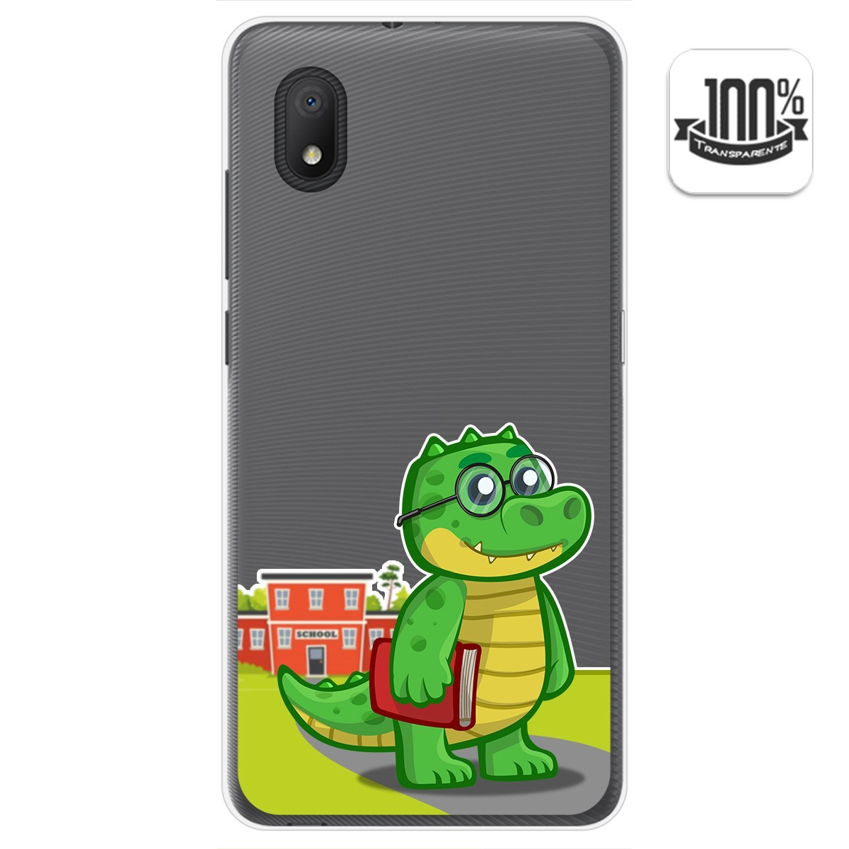 Funda Gel Transparente para Alcatel 1B 2020 diseño Coco Dibujos
