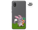 Funda Gel Transparente para Alcatel 1B 2020 diseño Conejo Dibujos