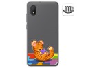 Funda Gel Transparente para Alcatel 1B 2020 diseño Leopardo Dibujos