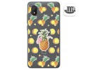 Funda Gel Transparente para Alcatel 1B 2020 diseño Piña Dibujos