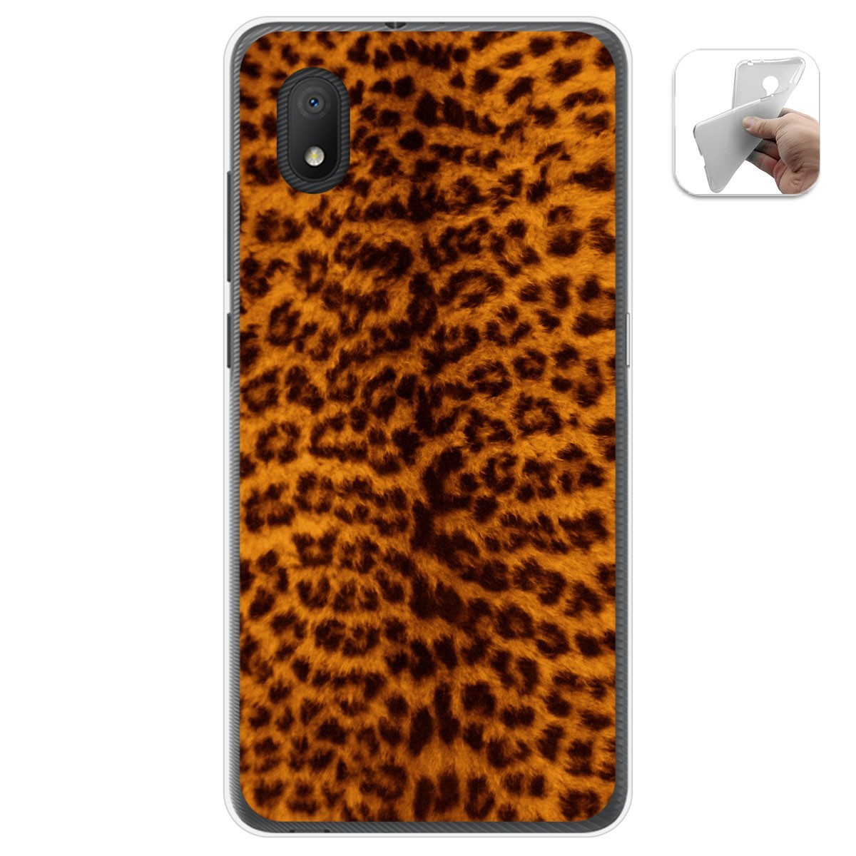 Funda Gel Tpu para Alcatel 1B 2020 diseño Animal 03 Dibujos