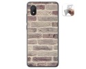 Funda Gel Tpu para Alcatel 1B 2020 diseño Ladrillo 01 Dibujos