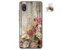 Funda Gel Tpu para Alcatel 1B 2020 diseño Madera 08 Dibujos