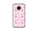 Funda Gel Tpu para Lenovo Moto G5 Diseño Flores Dibujos