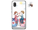 Funda Gel Tpu para Alcatel 1B 2020 diseño Café Dibujos