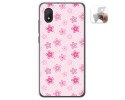 Funda Gel Tpu para Alcatel 1B 2020 diseño Flores Dibujos