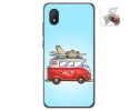 Funda Gel Tpu para Alcatel 1B 2020 diseño Furgoneta Dibujos