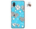 Funda Gel Tpu para Alcatel 1B 2020 diseño Mariposas Dibujos