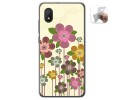 Funda Gel Tpu para Alcatel 1B 2020 diseño Primavera En Flor Dibujos
